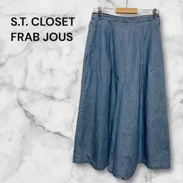 ESTY 클로젯 플러브저스 가우초 팬츠 허리밴딩 XL 상당