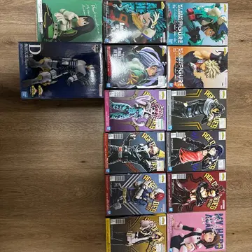 나의 히어로 아카데미아 피규어 세트 히어로 편