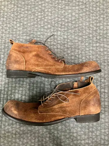 알지스 스웨이드 부츠 브라운 사이즈 42