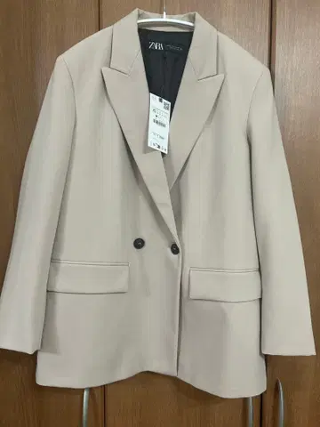 ZARA 테일러드 자켓 베이지