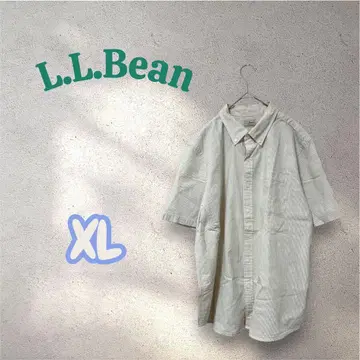 L.L.Bean 엘엘빈 시어서커 BD 반팔 셔츠 XL 2