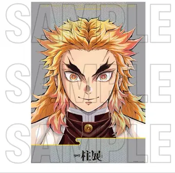 귀멸의 칼날 기둥전 키 비주얼 프리미엄 포스터 렌고쿠 쿄쥬로