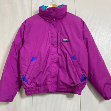 90s L.L.Bean 여성용 다운 자켓 짧은 기장 M