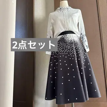 스커트 블라우스 2점 세트 판매 묶음 판매