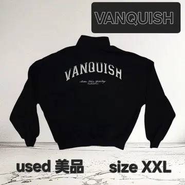 뱅기쉬 VANQUISH 블랙 맨투맨 XXL used 새상품급