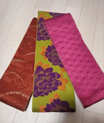 반폭 오비 3개 세트