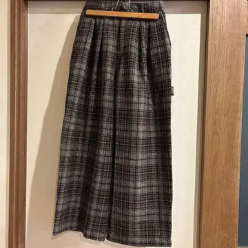 니코앤드 모드놈코어 2턱 페인터 모듬 팬츠 그레이 체크