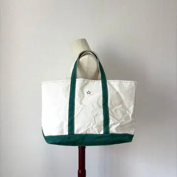 3011 L.L.Bean 토트백 USA제 라지 그린 자수