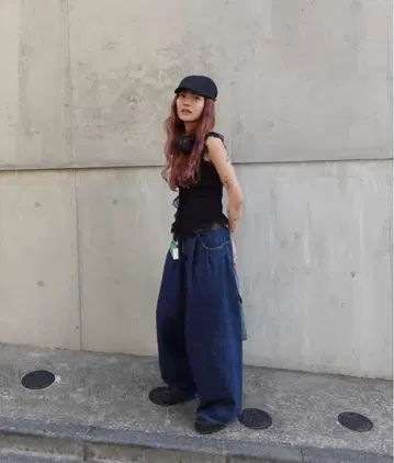 TEEN BOOP 더블턱 보이즈 데님