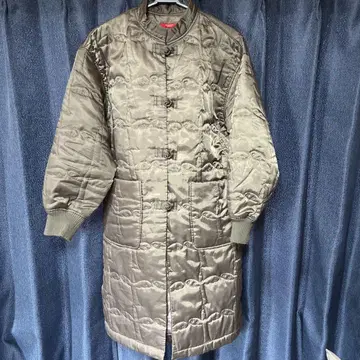 새상품급 POU DOU DOU 올리브 그린 퀼팅 자켓 코트