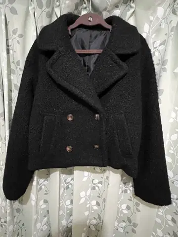 더블 버튼 부클 자켓[al203]