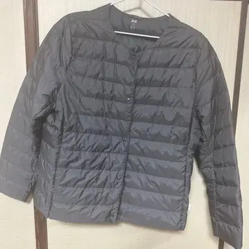 UNIQLO 블랙 다운 자켓 XXL