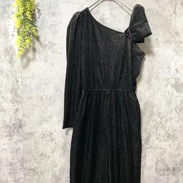 ZARA 자라 살로펫 벨로아 비대칭 라메 믹스 세미 포멀