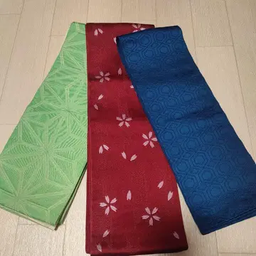 반폭 오비 3개 세트 2