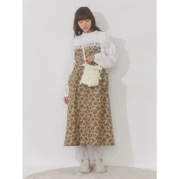 메리제니 자카드 점프 스커트 원피스