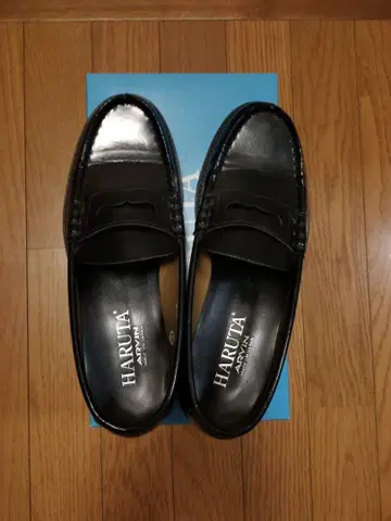 HARUTA ARAVIN 로퍼 블랙 25.0