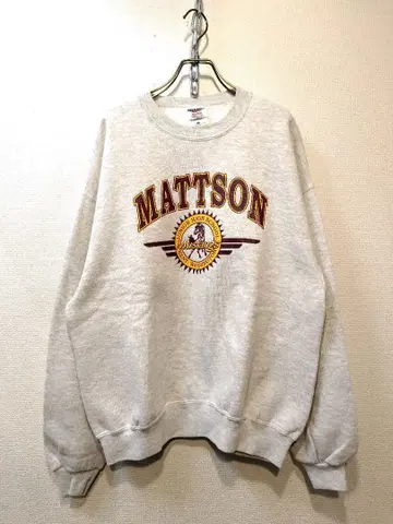 USA 제조 JERZEES 칼리지 프린트 맨투맨 L