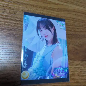 노기자카46 노기페스 하야시 루나 프린트 카드