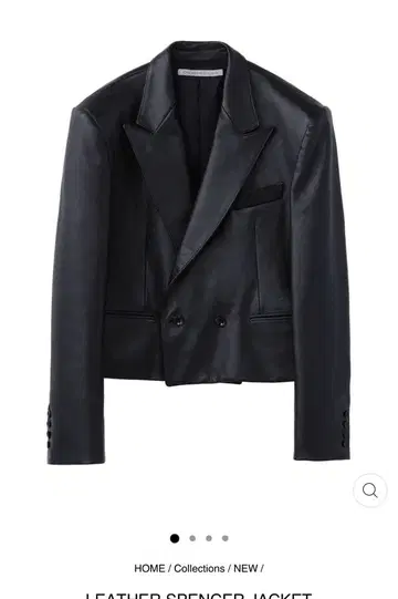 존 로렌스 설리번 25SS 레더 스펜서 자켓 48 미사용 새상품