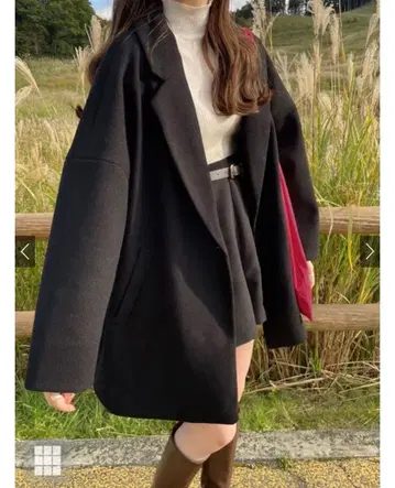 GRL 루즈 테일러드 코트[ze585]