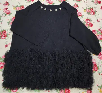 튤 레이스 & 펄 니트 CINDIBENDI 신디벤디 포테치노 사에라