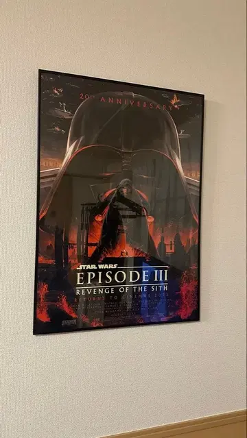 STAR WARS EPISODE III 포스터