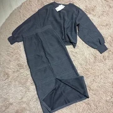 케이블 무늬 셋업 상하의