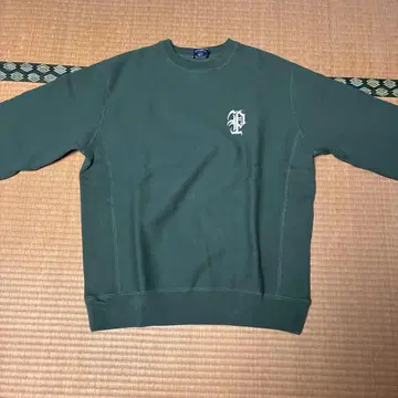 PRIMAL 그린 크루넥 트레이닝복