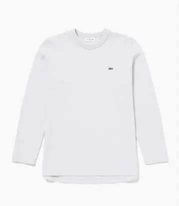 LACOSTE 클래식 핏 빅 피케 롱 슬리브 T셔츠 라코스테