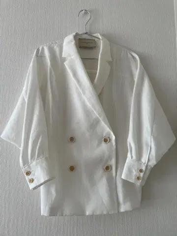 유나이티드 애로우즈 화이트 자켓 36