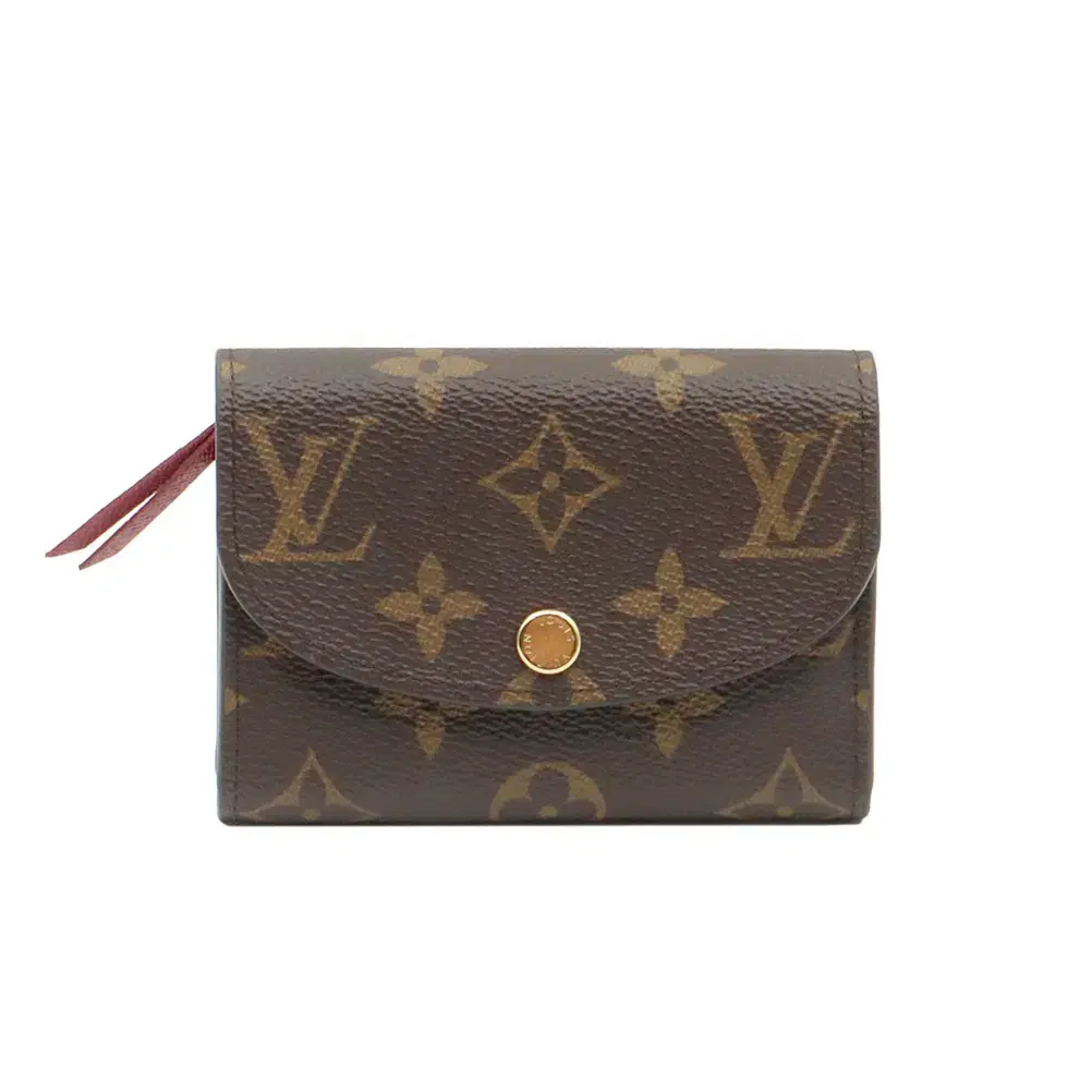 Louis Vuitton Monogram Canvas Fuchsia Rosalie Coin Purse Card Holder M41939