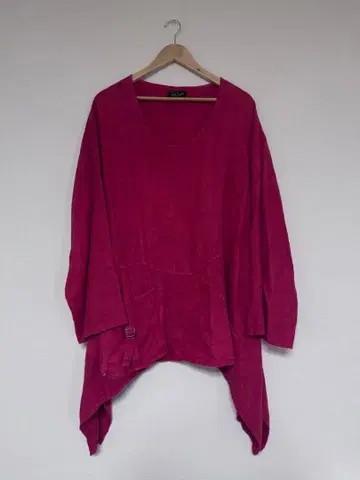 Italy vintage 린넨 풀오버 스모크 구제 의류