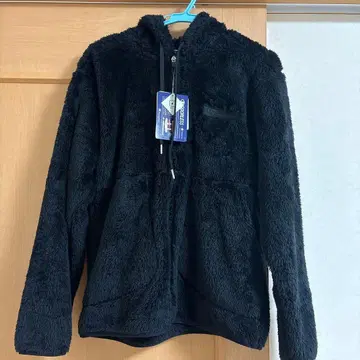 Champion 플리스 자켓 블랙 M