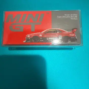 MINI GT 1/64 닛산 LB ER34 슈퍼 실루엣 스카이라인