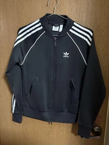 adidas 여성용 블랙 저지 S