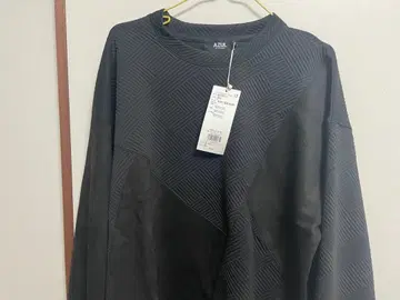 AZUL 블랙 긴팔 티셔츠