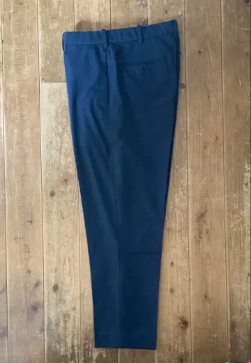 [유니클로] 스마트 앵클 팬츠 2WAY 스트레치 울 라이크 M 네이비