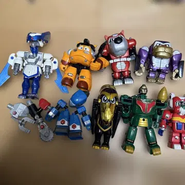 테츠완 탐정 로보턱 지샤크 체인지 시리즈 묶음 판매