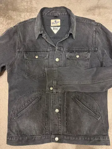 론 헤르만 Wrangler RHC 다크 그레이 데님 자켓