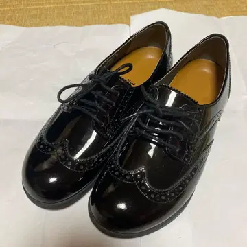 새상품급 버켄스탁 블랙 윙팁 로퍼 23.5cm