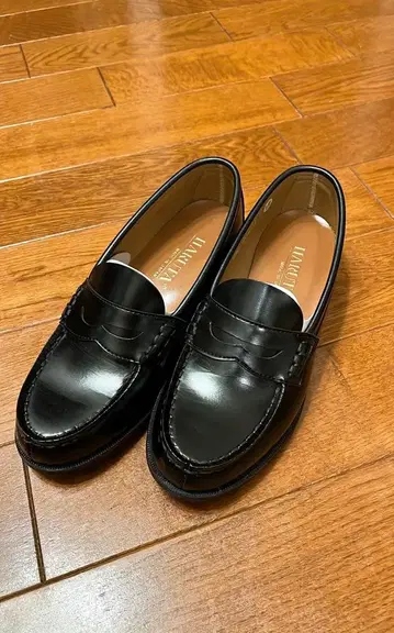 HARUTA 하루타 로퍼 24cm 2E 새상품급 블랙