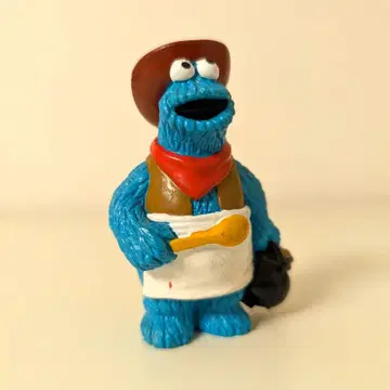 쿠키 몬스터 카우보이 피규어 PVC