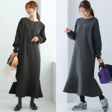 [ 미사용 ] 맨투맨 원피스 2세트