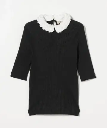 유나이티드 애로우즈 레이디 플라워 튤 니트