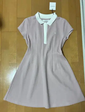 herlipto Short Sleeve Polo Mini Dress