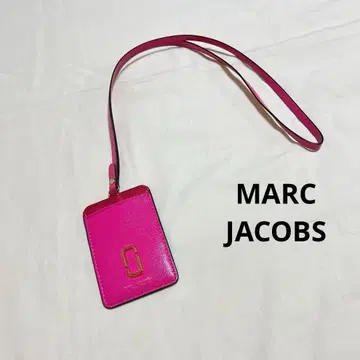 마크제이콥스 패스케이스 교통카드 지갑 롱 스트랩 ID케이스 핑크