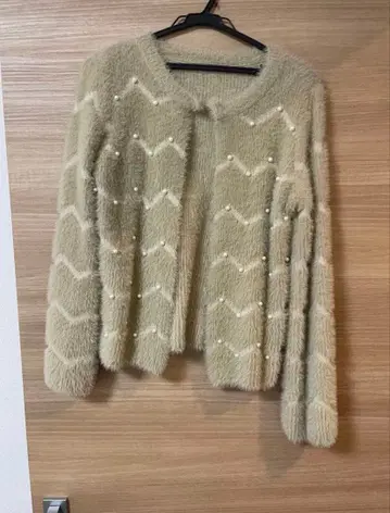재규어 가디건 니트