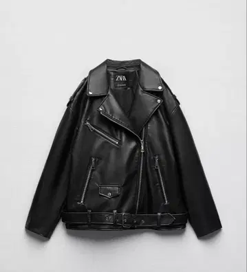 ZARA 오버 사이즈 라이더 자켓 S 사이즈