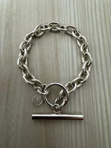 MB object 실버 케이블 체인 팔찌