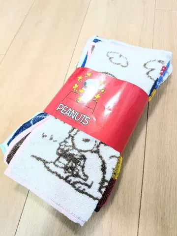 1900 [ 5개 ] 코스트코 스누피 핸드 타월 손수건 (미사용 새상품)